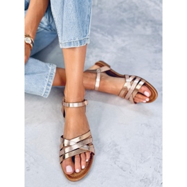 Sandalias de mujer Phatter Champagne rosado 5