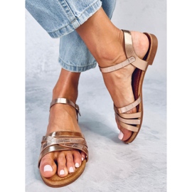 Sandalias de mujer Phatter Champagne rosado 2