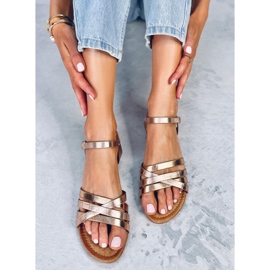 Sandalias de mujer Phatter Champagne rosado 4