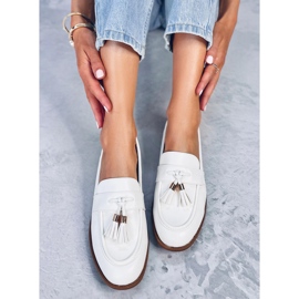 Mocasines de mujer Grand White blanco 4