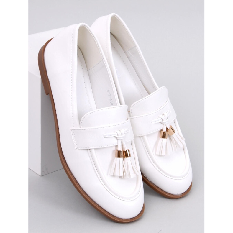 Mocasines de mujer Grand White blanco 1