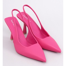 Zapatos De Tacón Abierto Donell Fucsia rosado 1
