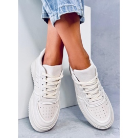 Deportivas de suela alta Secada Beige 4