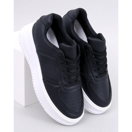 Secada Black zapatillas de suela alta negro 1