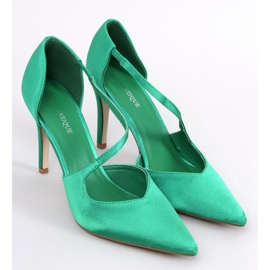 Zapatos de salón asimétricos de mujer Vintoni Green verde 1 Zapatos de salón asimétricos de mujer Vintoni Green verde 1