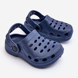 Pantuflas Infantiles de Espuma Azul Marino Lucas 2