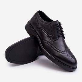 WD1 Zapatos de Hombre Elegantes en Piel Negro Gustavo 4