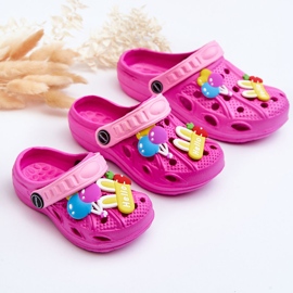 WJ1 Chanclas Infantiles Ligeras Espuma Fucsia Sweets rosado 5