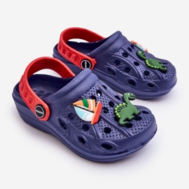 Sandalias Niños Espuma Ligera Crocs Azul Marino Sweets 3