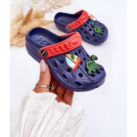Sandalias Niños Espuma Ligera Crocs Azul Marino Sweets 5