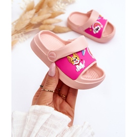 WJ1 Sandalias Infantiles Ligeras Con Motivo Perro Rosa Rico rosado 3