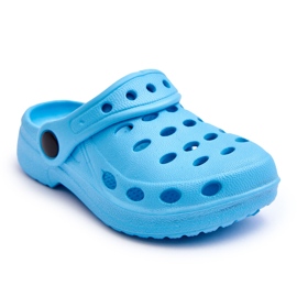 Pantuflas Espuma Infantil Lucas Celeste azul 5