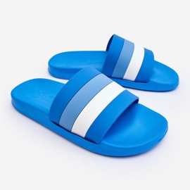 WJ1 Pantuflas de Hombre Rayas Blue Vision azul 1