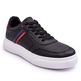 WJ1 Zapatillas Clásicas Hombre Negro Y Rojo Enrique 5