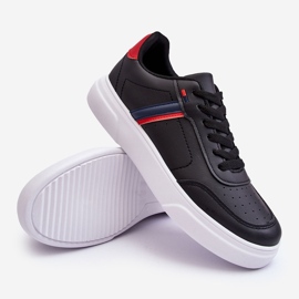 WJ1 Zapatillas Clásicas Hombre Negro Y Rojo Enrique 3