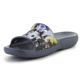 Zapatillas Crocs Classic Meta Scape Slide 208471-0C4 negro 2