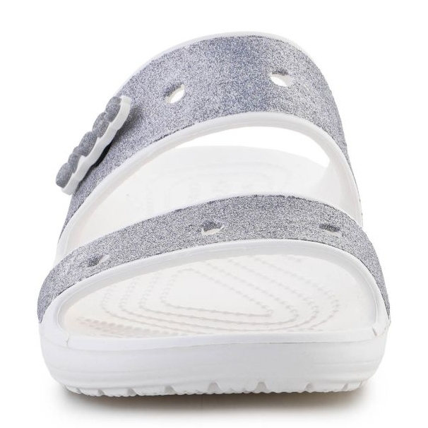 Crocs Classic Croc Glitter Ii Sandalia Pantuflas W 207769-90H gris 1