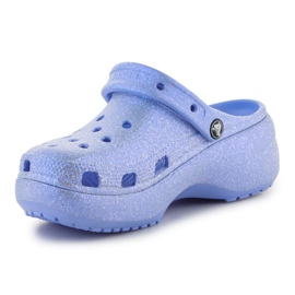 Crocs Classic Platform Glitter Clog W 207241-5Q6 azul 2
