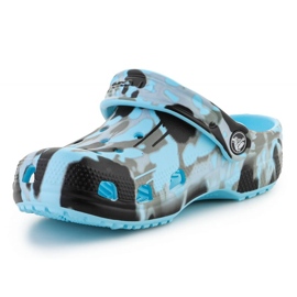 Chanclas Crocs Classic Spray camo Clog 208305-441 azul 2