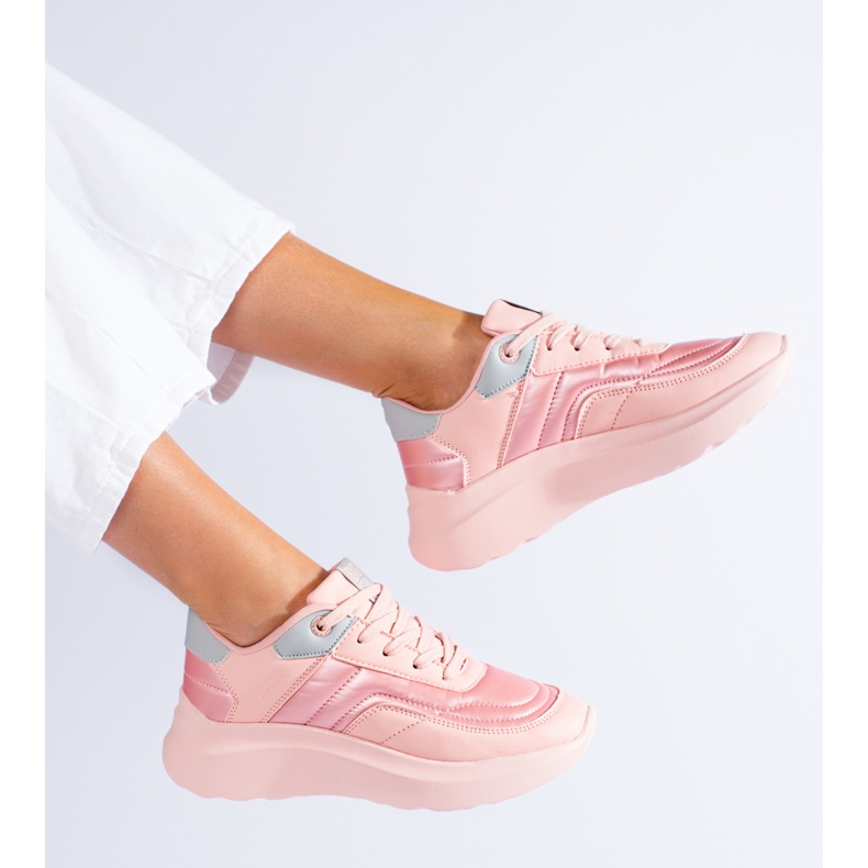 Zapatillas mujer Big Star II274333600 rosa 1