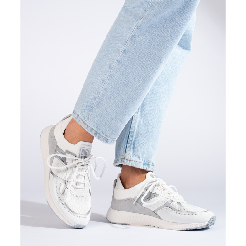 Deportivas mujer Big Star JJ274A196 blanco 2