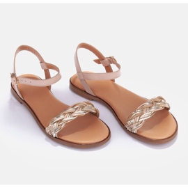 Marco Shoes Sandalias planas beige 5