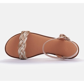 Marco Shoes Sandalias planas beige 3