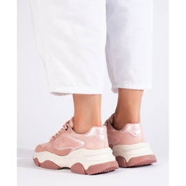Zapatillas de mujer Big Star KK274385 rosado 3