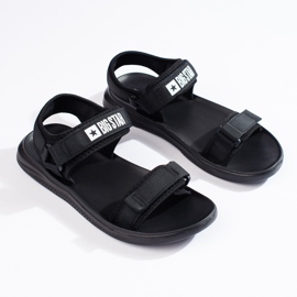 Sandalias hombre Big Star HH174842 negras negro 1