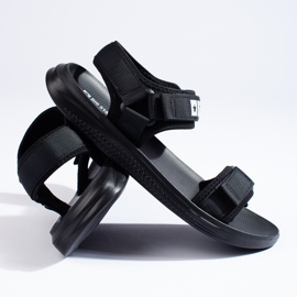 Sandalias hombre Big Star HH174842 negras negro 2