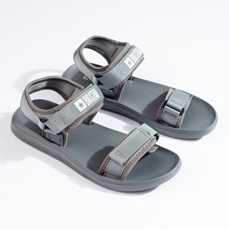 Sandalias hombre Big Star HH174843 gris 1