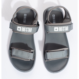 Sandalias hombre Big Star HH174843 gris 3