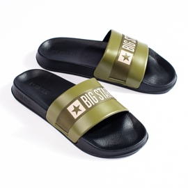 Chanclas hombre Big Star verde LL174458 3