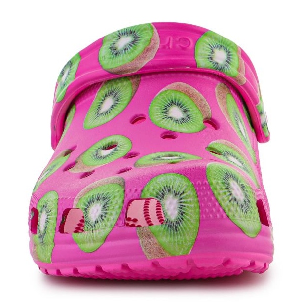 Zuecos Crocs Classic Hyper Real W 208343-312 rosado 1 Zuecos Crocs Classic Hyper Real W 208343-312 rosado 1