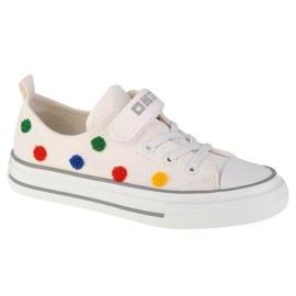 Deportivas Infantiles Con Velcro Big Star JJ374053 Blanco 3