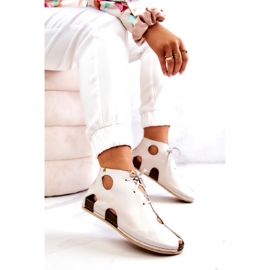 Maciejka 03426-25 Botas de Cuero Ligero Beige Claro 3 Maciejka 03426-25 Botas de Cuero Ligero Beige Claro 3