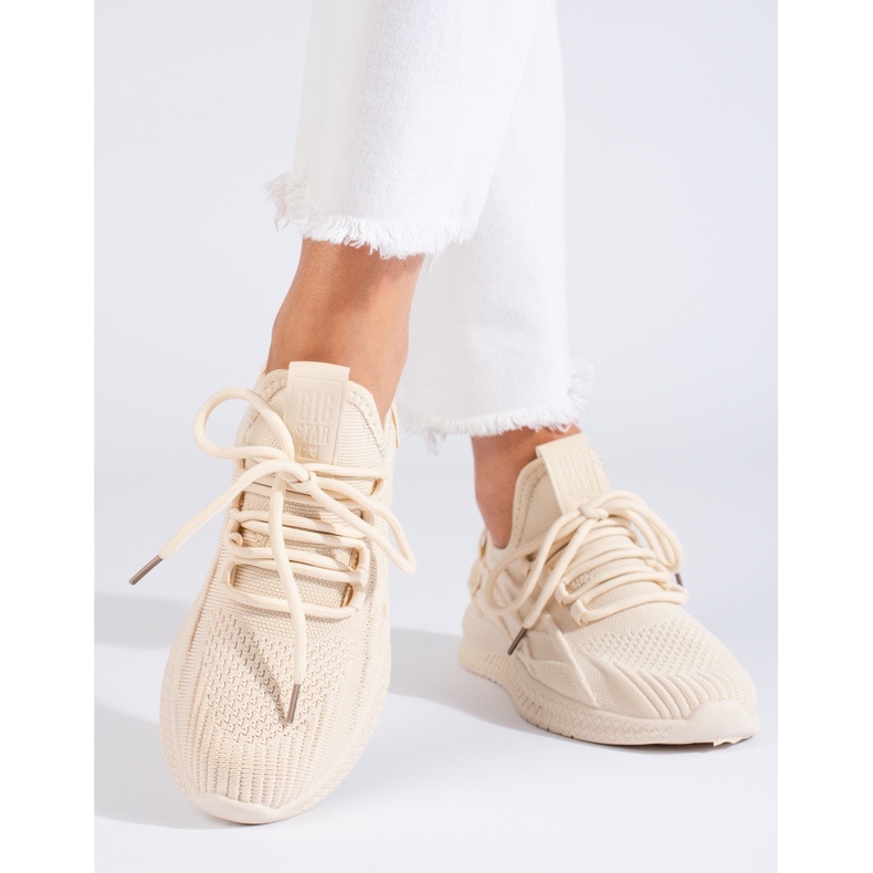 Deportivas mujer beige LL274714 Big Star 1