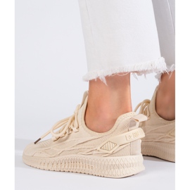 Deportivas mujer beige LL274714 Big Star 3