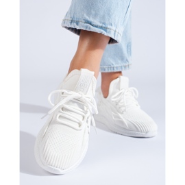 Deportivas blancas de mujer LL274712 Big Star blanco 2