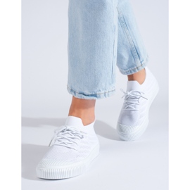 Deportivas mujer textil blanco Shelovet 1