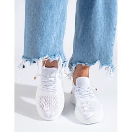 Deportivas mujer textil Shelovet blanco 3