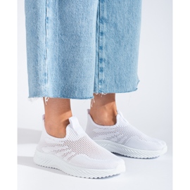 Deportivas blancas clásicas Shelovet blanco 2