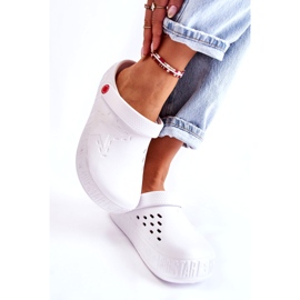 Pantuflas Ligeras Mujer Kroks Big Star II275003 Blanco 6