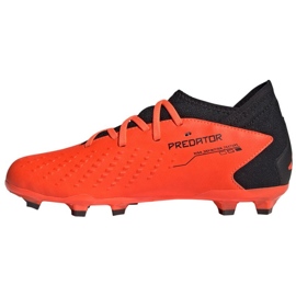 Adidas Predator Accuracy.3 Fg Jr GW4608 zapatos de fútbol naranja naranjas y tintos 7