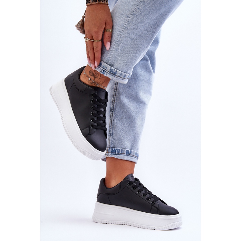 Zapatillas Clásicas Mujer Blanco y Negro Night Trip 2