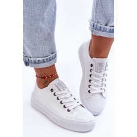 Sneakers Mujer Plataforma Big Star LL274A177 Blanco 2