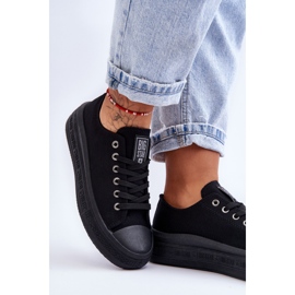 Zapatillas Mujer Big Star Plataforma LL274A176 Negro 2