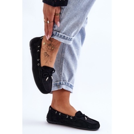 Mocasines Mujer Ante Negro Si Passione 2