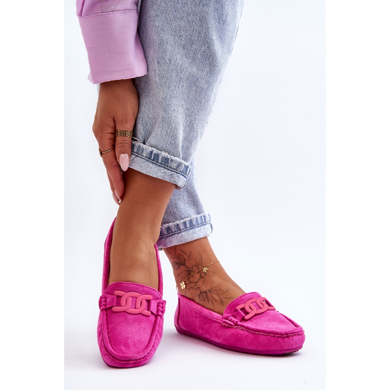 Mocasines Mujer Ante Moda Rosa Rabell rosado 2 Mocasines Mujer Ante Moda Rosa Rabell rosado 2