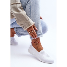 PE1 Zapatillas Slip-On Mujer Blanco Lento 2